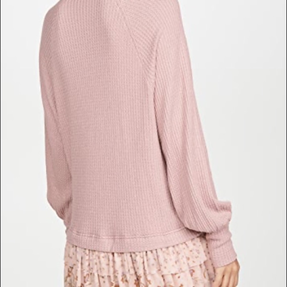 Free People Opposites Attract Pink Sweater Dress - Picture 5 of 9